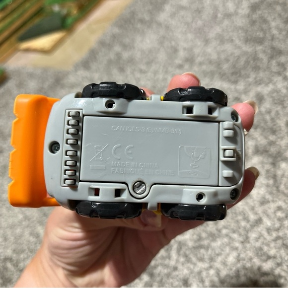 Vtech Go! Go! Smart Wheels Interactive Yellow Bulldozer "Bob Working Note - Picture 6 of 6